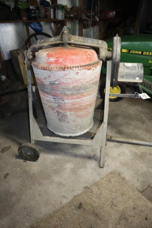 Red Lion Model RLX 3 Electric Cement Mixer-50 Gal