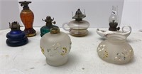 Antique Miniature Oil Lamps