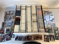 APPROX. 4,250  ASSORTED FOOTBALL CARDS