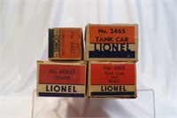 Lionel train boxes
