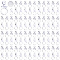 100 Pieces 2.75 Inch Baby Pacifier Baby Shower Pla