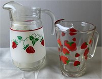 2 Glass with Strawberries Pictures