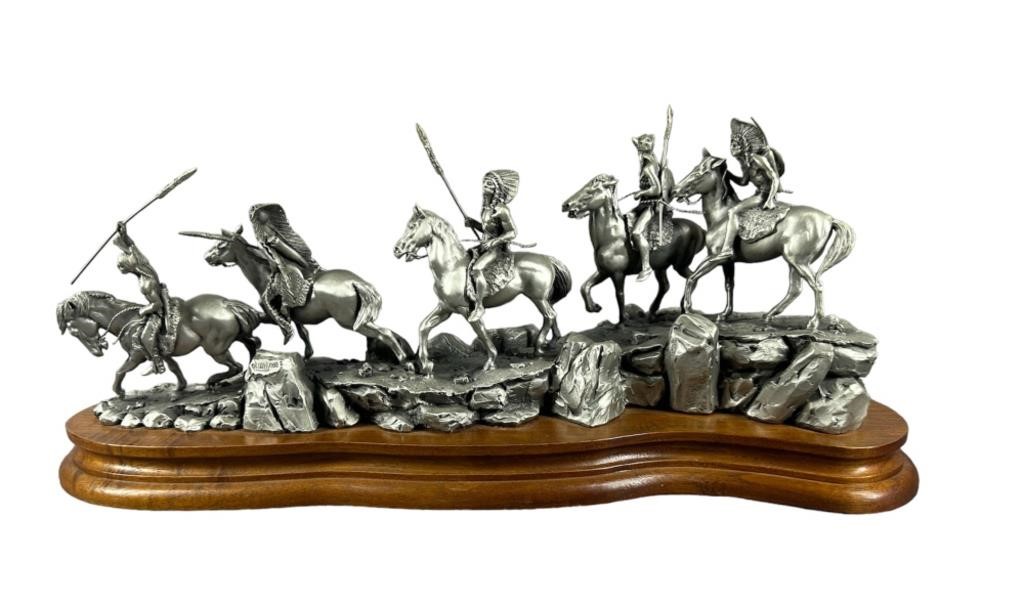Chilmark Pewter "Marauders" by Donald Polland
