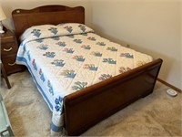 Antique Bed (mattresses/bxsprg not included)