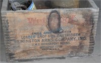 Early Remington box & content ammo box