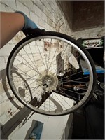 Road bike bicycle rims and tires