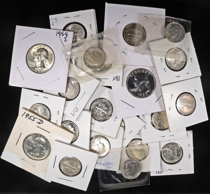 MISC 90% SILVER COINS