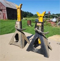 Two Craftsman  3.5 ton  jack stands.
