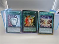 Three Assorted YU-GI-OH Cards