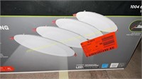 C.E. 4-pk Slim LED Color Changing Recessed Kit