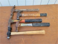 (5) Assorted Hammers