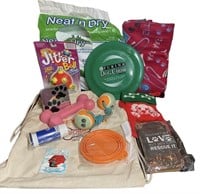 Assorted Pet Toys and Supplies