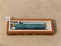 TYCO DIESEL F9 "A" UNIT POWERED LIGHTED PENN