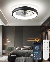 Ceiling Fan With Lights And Remote, 17"