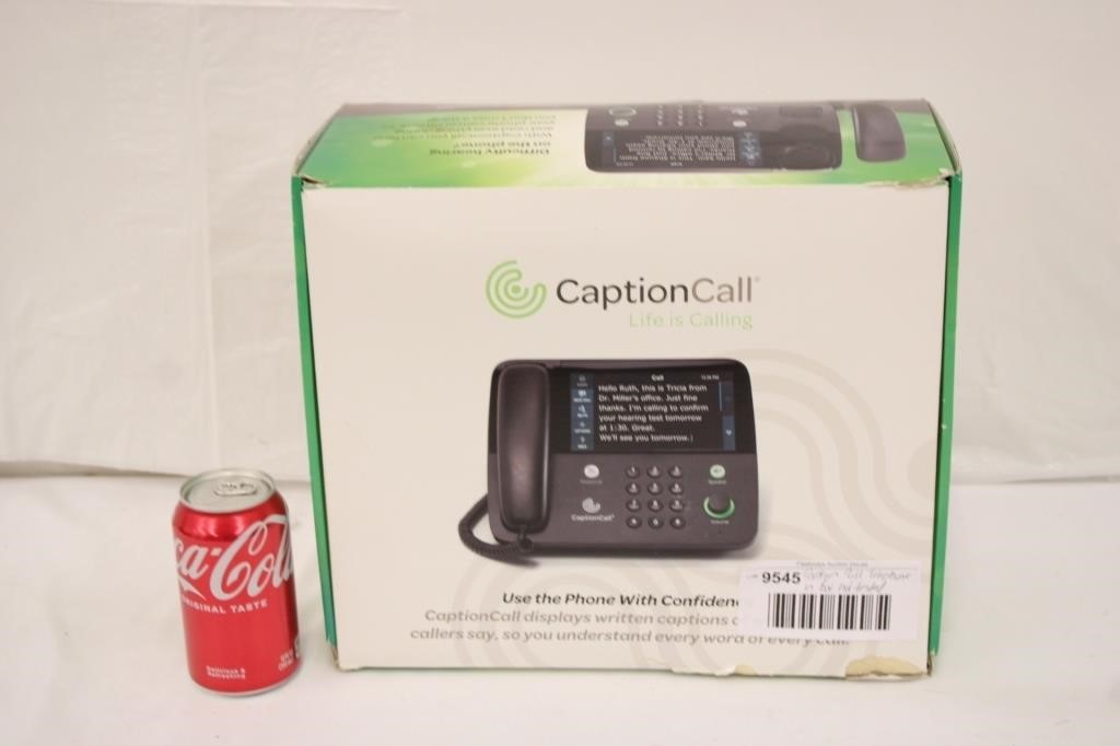 Caption Call Telephone In Box Not Tested