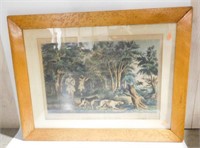Lot # 3843 - Framed Currier and Ives “Woodcock
