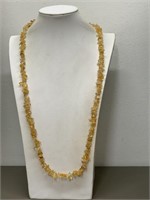 CITRINE/YELLOW TOPAZ? NECKLACE