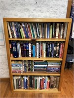 Wood 4 Shelf Bookshelves Office (No Books)