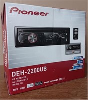 New Pioneer Car Radio/CD Player