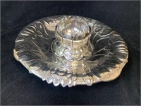 Reed & Barton Lotus Flower Silver Plate Console