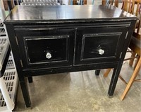 Wooden Console Cabinet Table