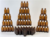 Assortment of 3" Glass Bottles