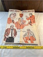 Knox County Youth Benefit Poster Signed - READ