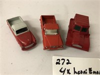3 Lesney Toy Trucks