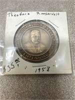 1958 Theodore Roosevelt Centennial coin