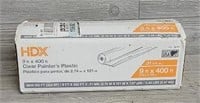 Unopened Clear Painters Plastic