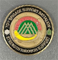 70th Brigade Support Battalion Challenge Coin