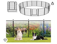 Decorative Garden Metal Fence 32in(H)x37ft L16