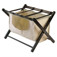 Dora Luggage Rack with Removable Fabric Basket