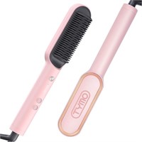 $70 TYMO Ring Pink Hair Straightener Brush - Hair