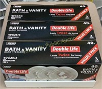 3ct/3pk Feit Electric 40W Bath & Vanity Bulbs