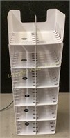 6ct M-Design Stackable Plastic Shelves