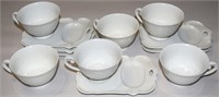 Antique Tirschenreuther Ivory China 12pc Ashtray