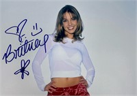 Autograph COA Britney Spears Photo