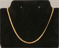 Gold toned  Avon necklace 16in