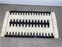 Woven Wool Native American Style Rug