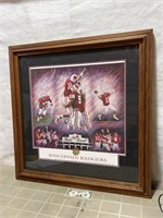 Wisconsin Badgers Rose Bowl signed and numbered