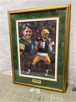 Autographed Brett Favre Green Bay Packers signed