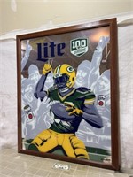 Huge Miller Lite beer Green Bay Packers