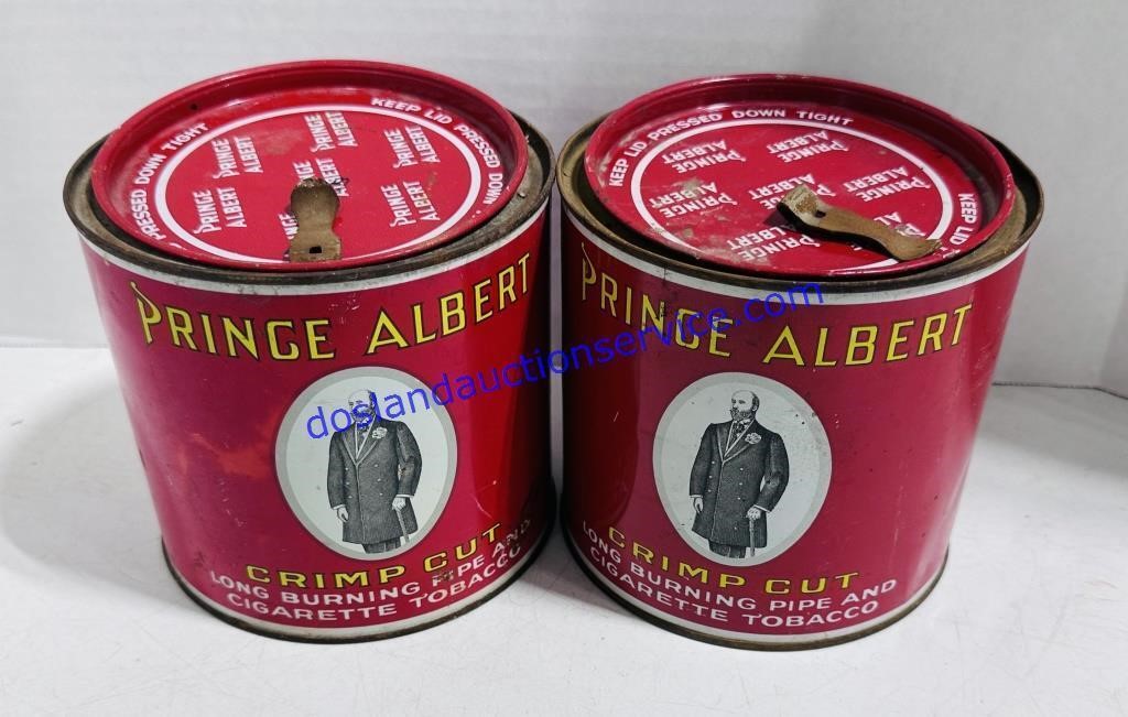 Prince Albert Tobacco Tins