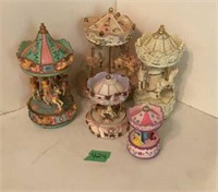 8 & 10" Carousel set of five