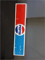 Tin Pepsi sign