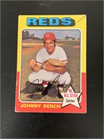 1975 Topps Johnny Bench Cincinnati Reds #260 Baseb