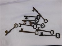 Skeleton keys, 9 in total