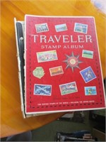 collector book of stamps