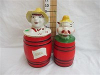 Farmer & Pig canisters